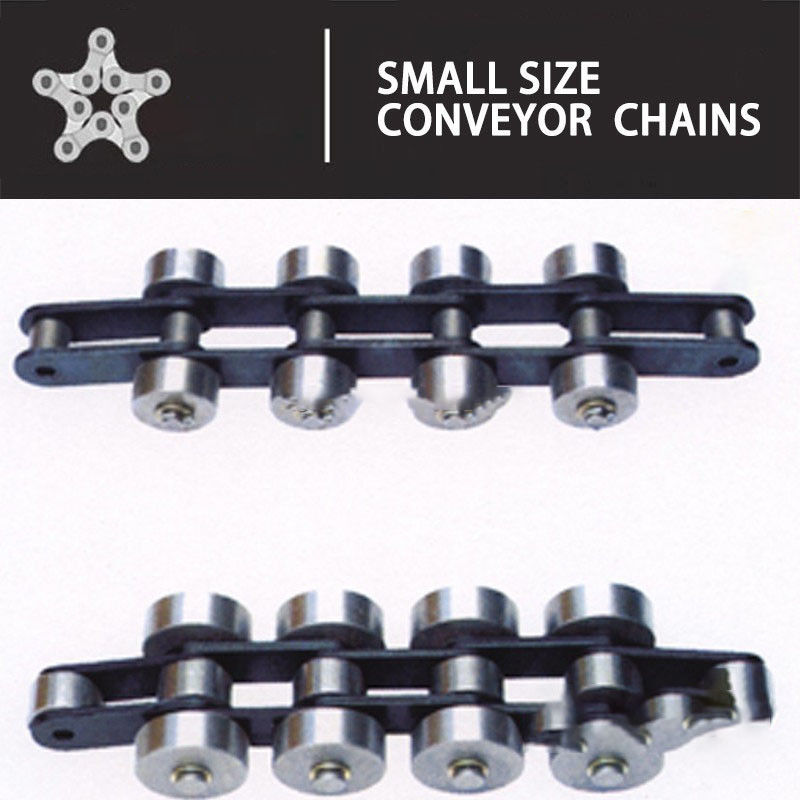 OEM Free Flow Conveyor Roller Chain 12.7 - 25.4 mm