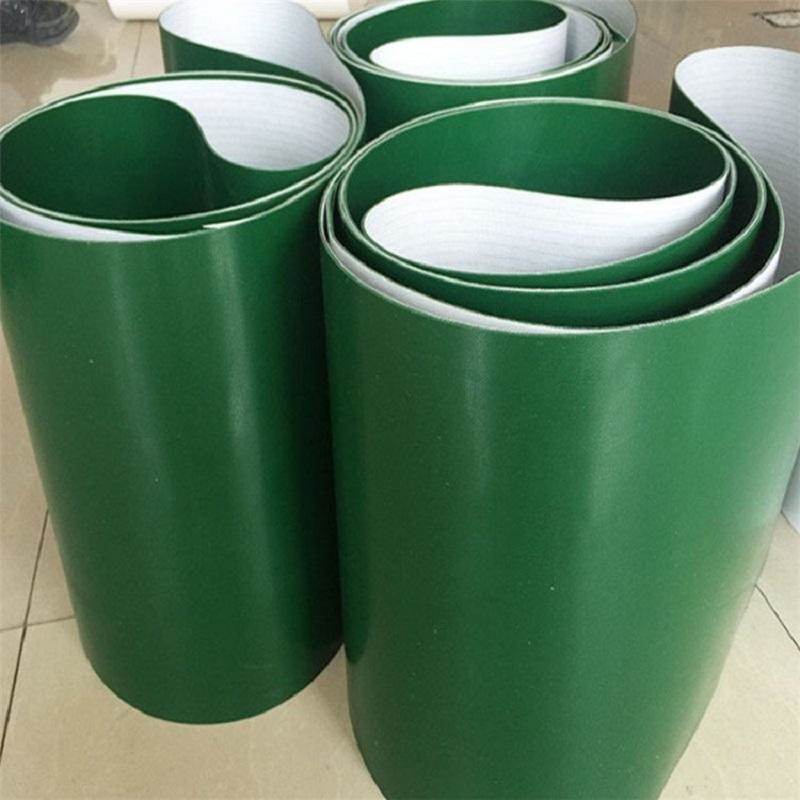 Green Heat Resistant Rubber Conveyor Belts NN100 NN150 NN200