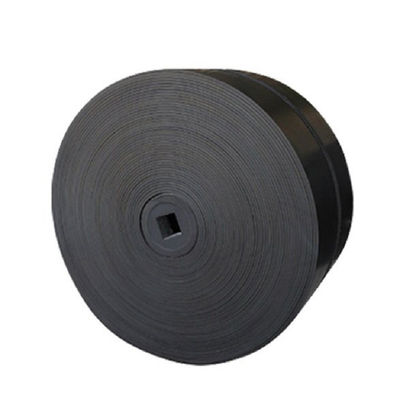 UCER EP100 EP150 EP200 Long-Lasting Durable Black Rubber Conveyor Belts Ποικίλα περιβάλλοντα